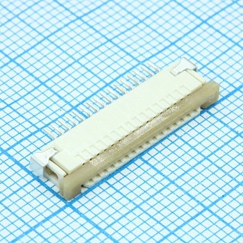 522071633 - FPC разъем, 1 мм, 16 контакт(-ов), Гнездо, Easy-On 52207 Series, Поверхностный Монтаж, Верх