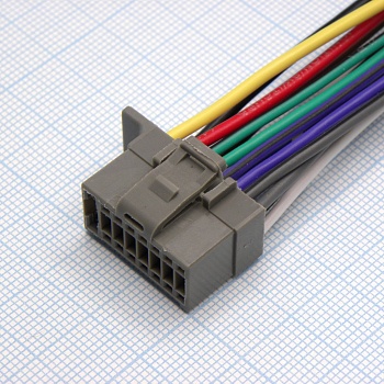 Разъем PANASONIC 123 а/магн. - разъем для автомагнитолы