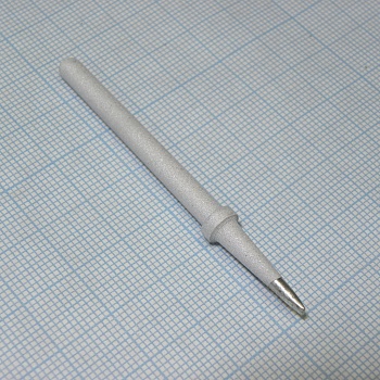 C1-4 - Жало паяльное многослойное долговечное для паяльников серии ZD-98, ZD-99, диаметр 4,8мм, заостренный конус 2,0мм длиной 22мм