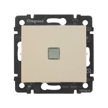 Переключатель 2напр 10A подсв СЛНК VLN 774326