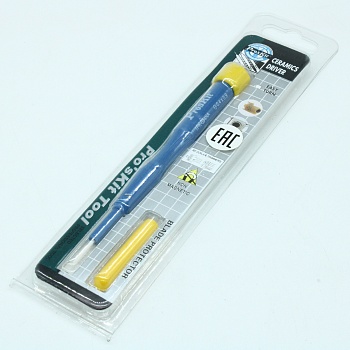 1PK-034NA - Керамическая отвертка шлицевая (-) 0.4х0.9мм