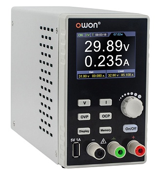 SPE3102 - Программируемый импульсный лабораторный источник питания 30В 10А 200Вт, разрешение 10мВ, 1мА