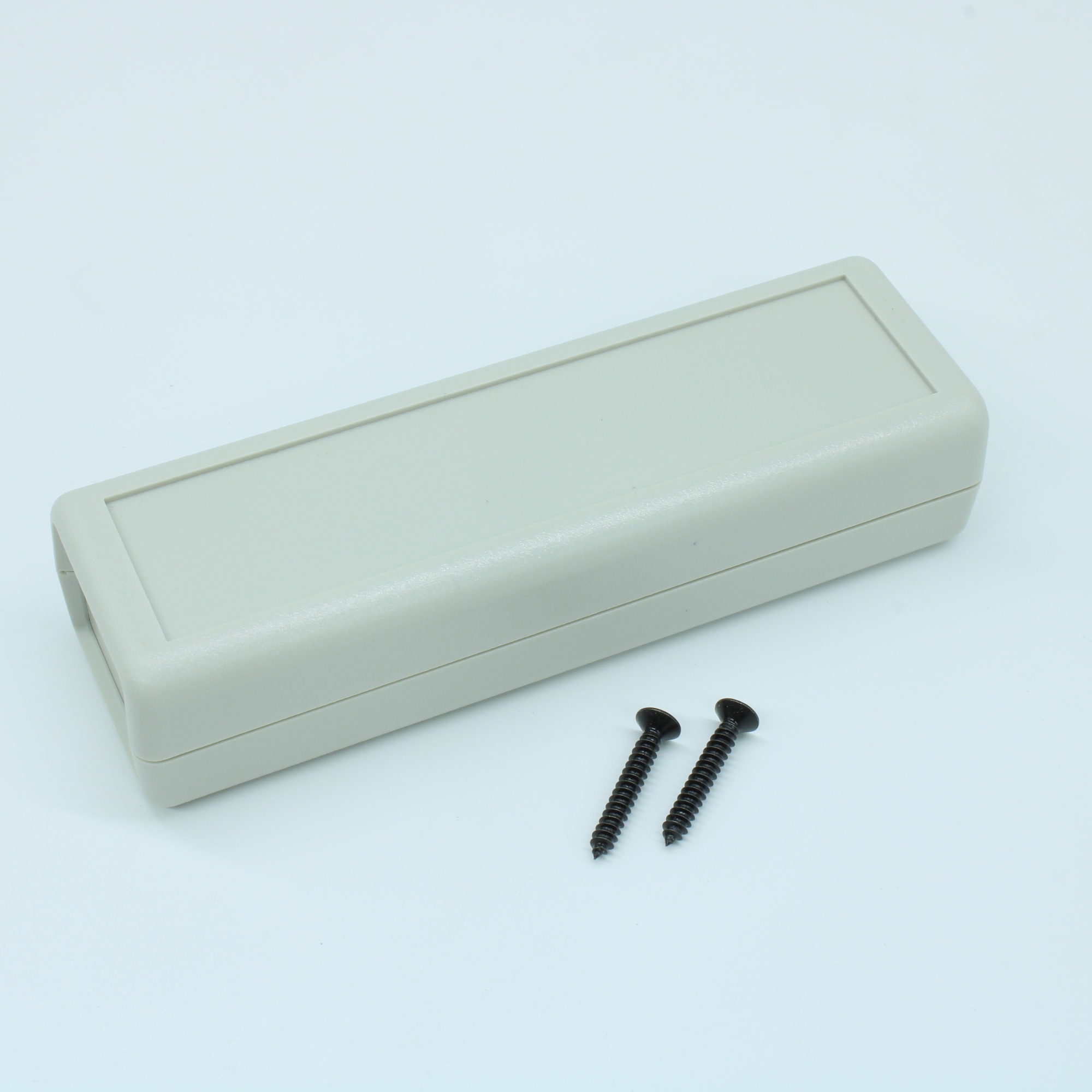 G535G-2% - Корпус приборный, носимый, материал: ударопрочный пластик ABS, две панели "%", размеры: 114x35.7x25.8 мм, IP54, цвет: серый