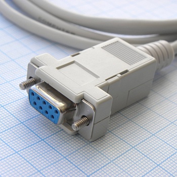 Кабель RS-232 (DB9F - DB9F) - Кабель RS-232 (DB9F - DB9F)