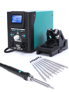 YIHUA 8509-I - Термовоздушная станция 170Вт, предустановки, с микро соплами, в комплекте 8 насадок