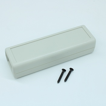 G535G-2% - Корпус приборный, носимый, материал: ударопрочный пластик ABS, две панели "%", размеры: 114x35.7x25.8 мм, IP54, цвет: серый