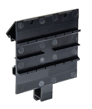 Корпус WEB 05.583.0153.0 - Универсальное основание корпуса для РЭА, ширина: 68 мм , пластик, цвет: черный, серия wiebox WEB 1001