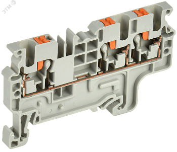 Колодка клеммная CP-MC 3 вывода 2,5мм2 серая YCT22-00-3-K03-002