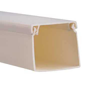 Кабель-канал 12х12 белый 28-1212-2 - длина 2 метра, цена указана за 1м., продажа кратно 2м.