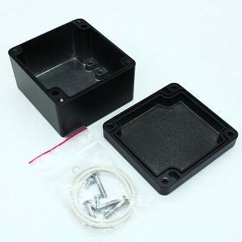 G110BK - Герметичный алюминиевый корпус IP65, черный