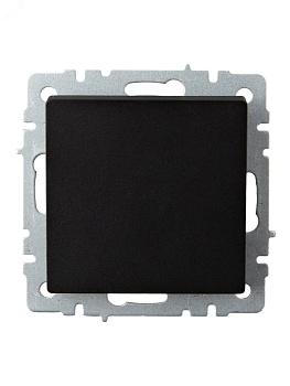 Выключатель проходной 1-кл. СП BRITE ВС10-1-6-БрЧ 10А черн. BR-V12-0-10-K02