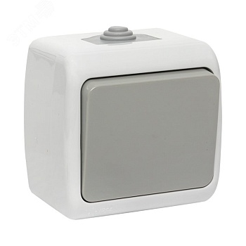 Выключатель 1-кл. ОП Мурманск 10А IP54 сер. EFV10-021-30-54