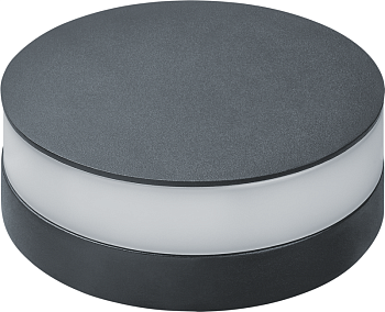 Светильник светодиодный 80 556 NOF-D-W-001-01 7Вт 3000К IP54 240лм для наружной подсветки круг черн. Navigator 80556