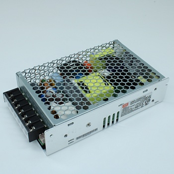 HRP-150N3-24 - AC-DC, 156Вт, выход 24В/0...6.5A, рег. вых 21.6…28.8 В , вход 85…264В AC, 47…63Гц / 120…370 В DC,  изоляция 3000В AC, в кожухе 159x97x38мм, -40…+70°С, кратковременная пиковая мощность 300%