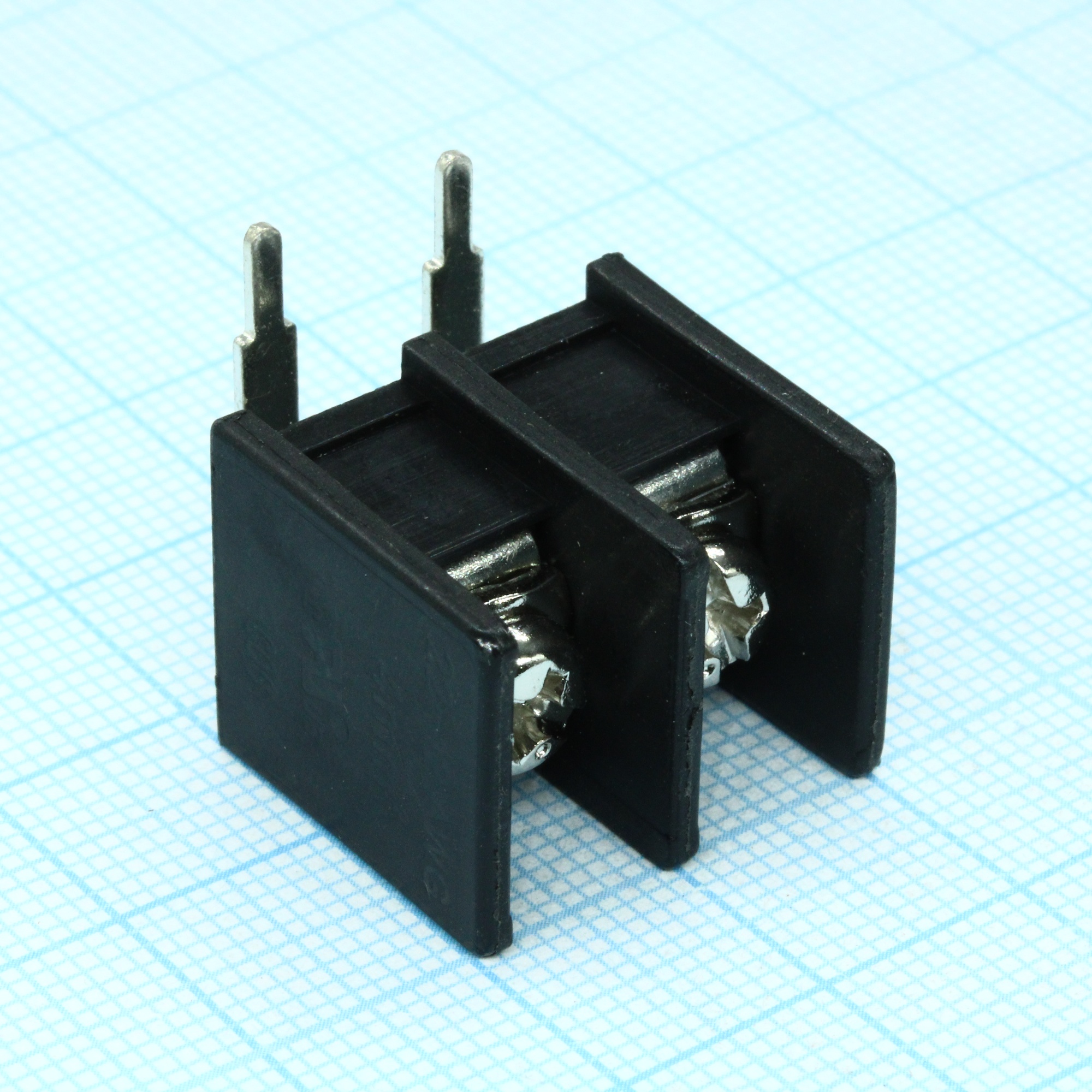 DG45R-B-02P-13-00A(H) - Барьерный клеммный блок 2 контакта. Серия DG45R-B