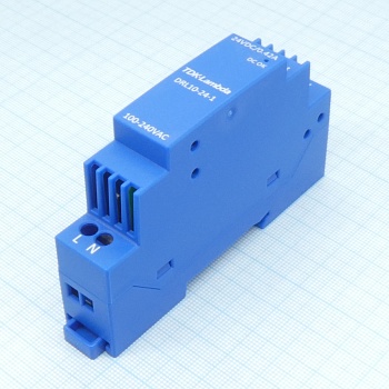 DRL10-24-1 - AC-DC преобразователь на DIN-рейку 10Вт выход 24В 420мА