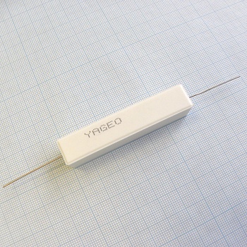 SQP25AJB-5K1 - Резистор керамический цементный аксиальный (SQP) 25Вт 5.1кОм ±5%