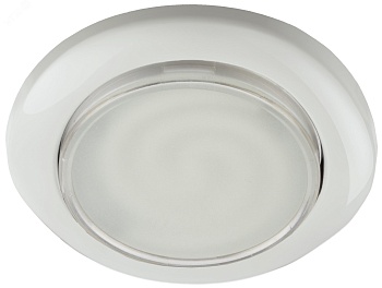 Встраиваемый светильник под лампу GX53 KL35 WH (б/к) 220V 15W белый Б0041927