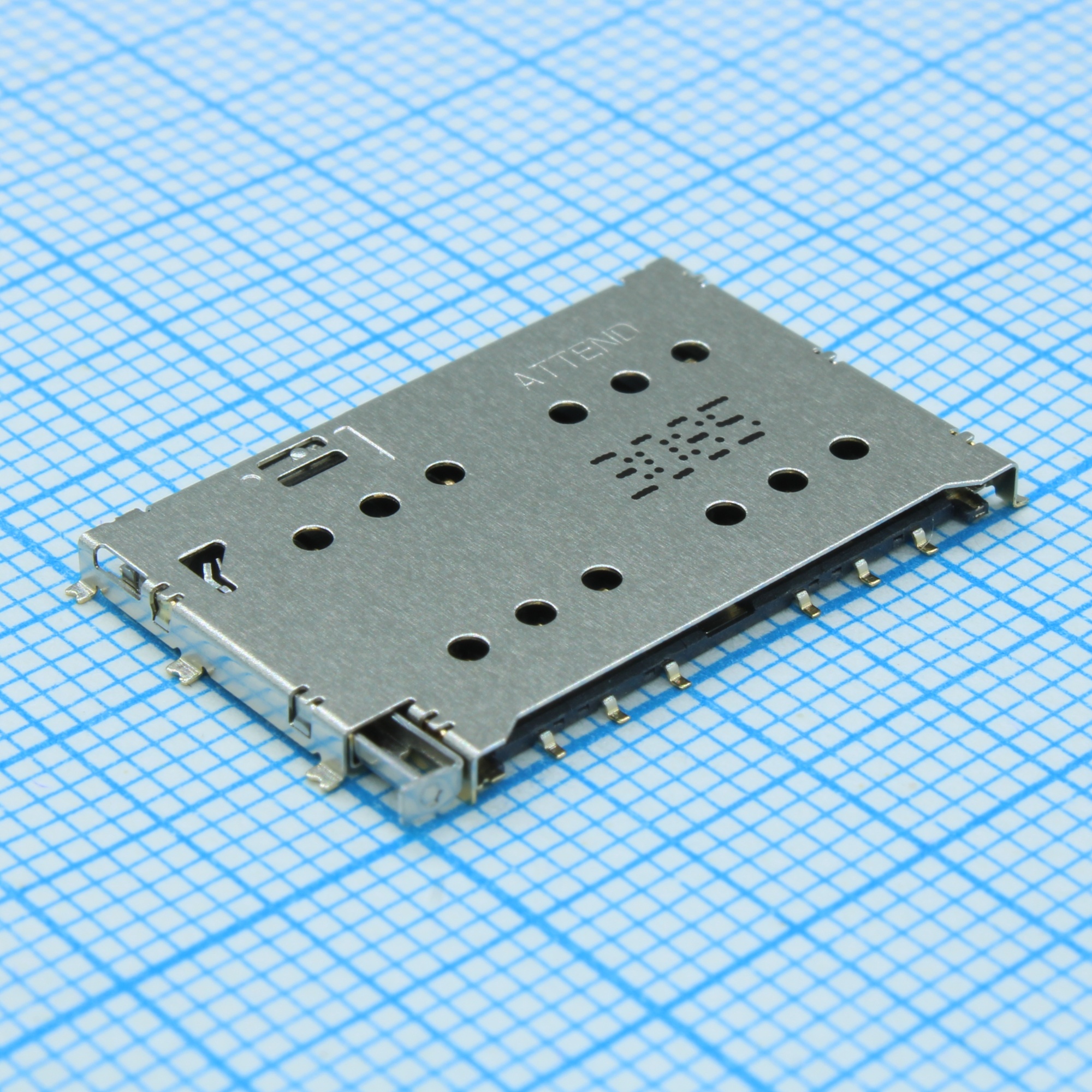 115S-BS00 - Выдвижная ячейка для держателей карт Nano SIM