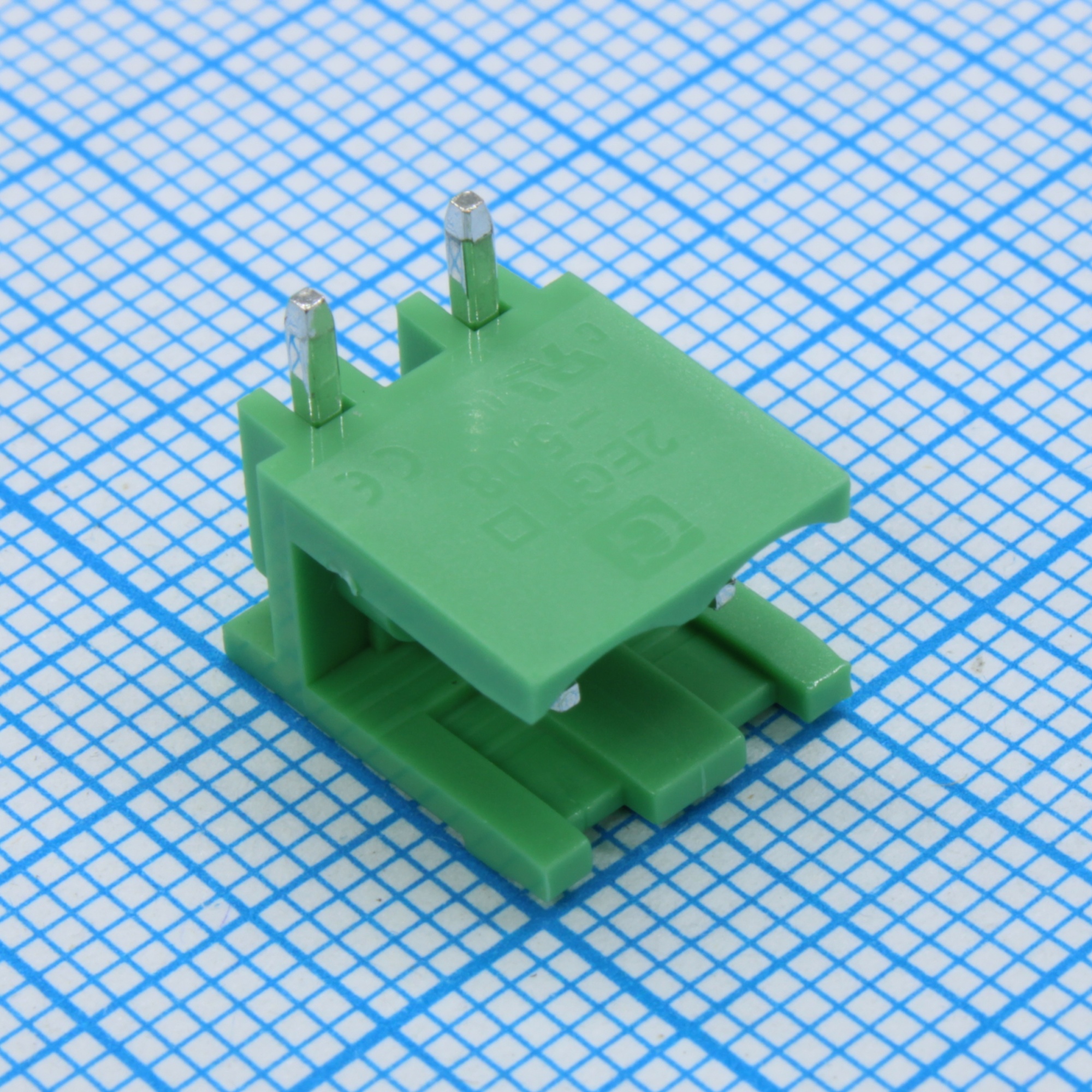 2EGTR-5.08-02P-14-00 - Разъемный клеммный блок на плату, 2 контакта. Серия 2EGTR-5.08
