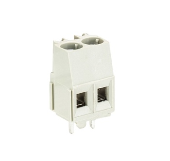 Клемма Wiecon 8191 / 2 ZN OB - Клемма на печатную плату, подвод кабеля сбоку, 2 полюса, шаг: 5,00 мм, винтовая фиксация провода, без маркировки, с изоляционной пластиной, 300V, 16А, цвет: серый, серия 8191 Клемма Wiecon 8191 / 2 ZN OB - Клемма на печатную плату, подвод кабеля сбоку, 2 полюса, шаг: 5,00 мм, винтовая фиксация провода, без маркировки, с изоляционной пластиной, 300V, 16А, цвет: серый, серия 8191