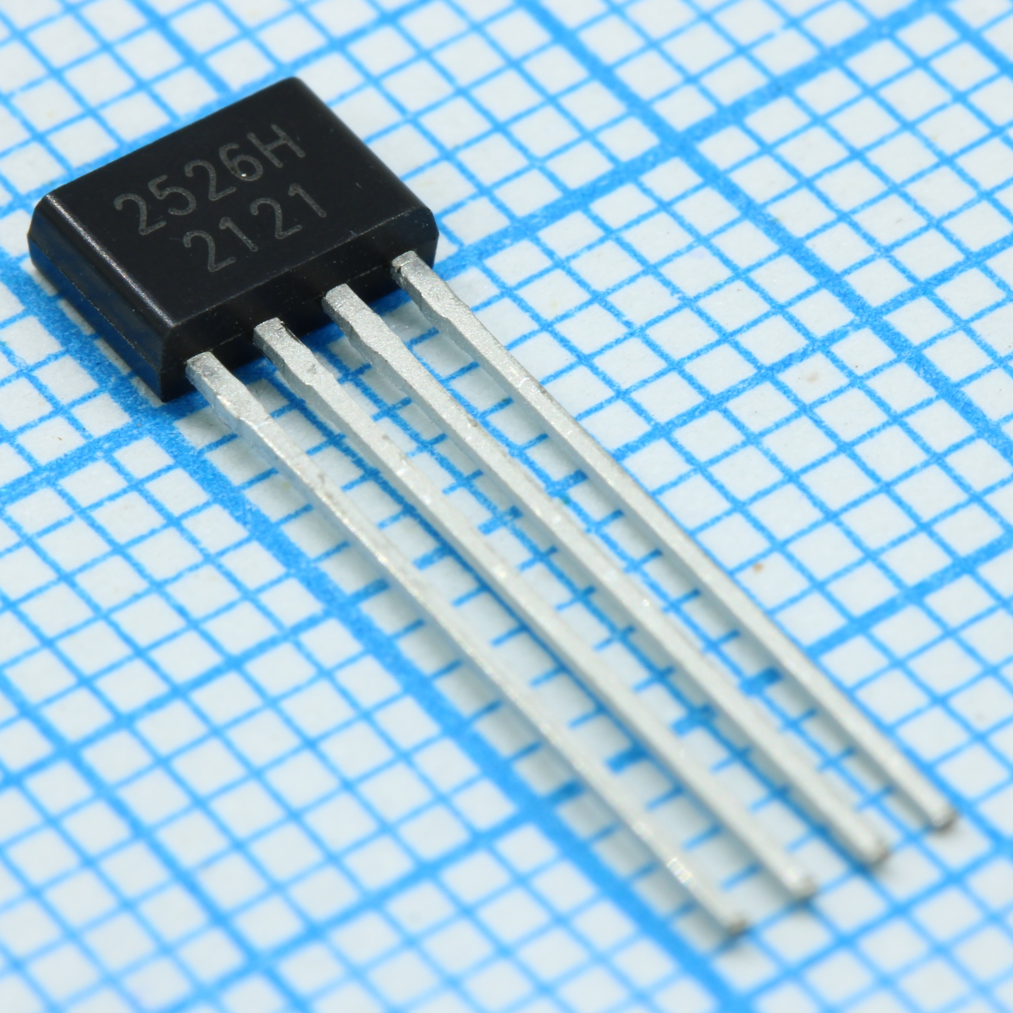 AH2526VB - Датчик Холла двухканальный с ключом и выходом скорости и направления магнитного поля