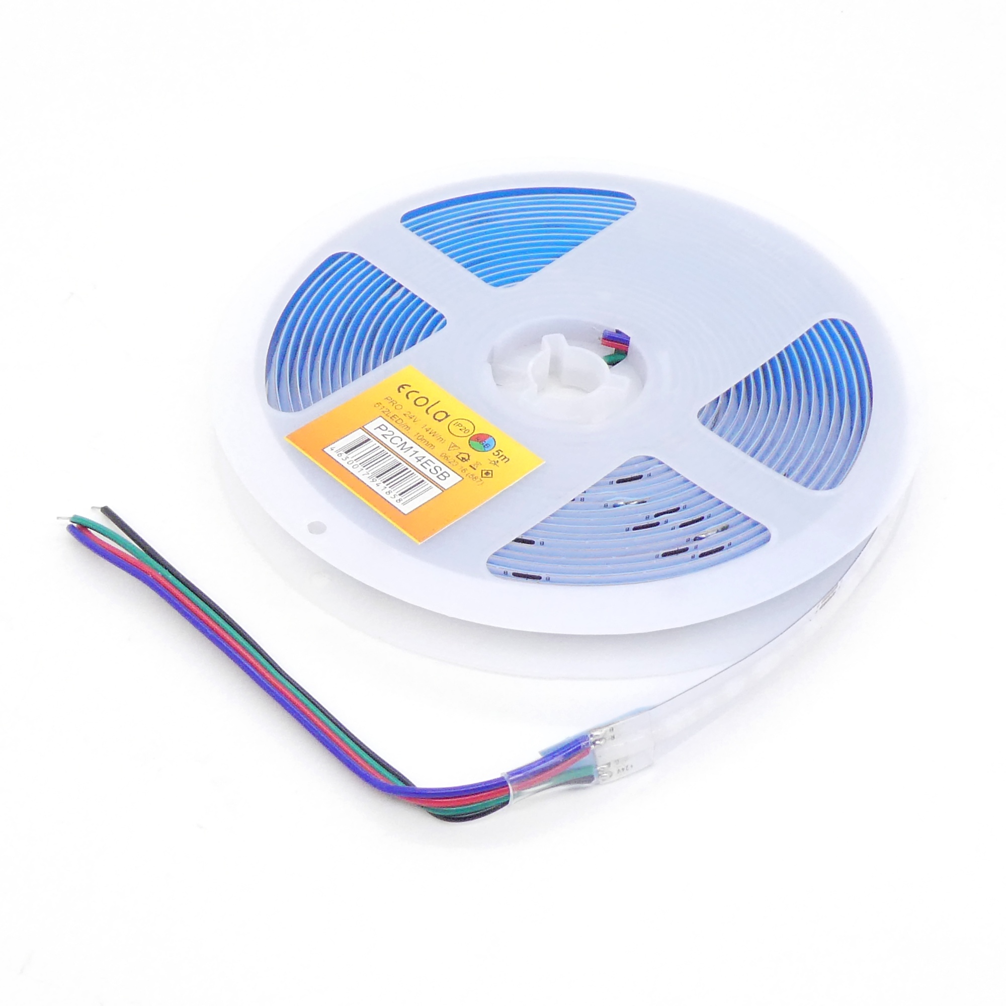 LED-лента COB/P2CM14ESB/512чипов/1м/24V - LED-лента 512чипов 1м 24В