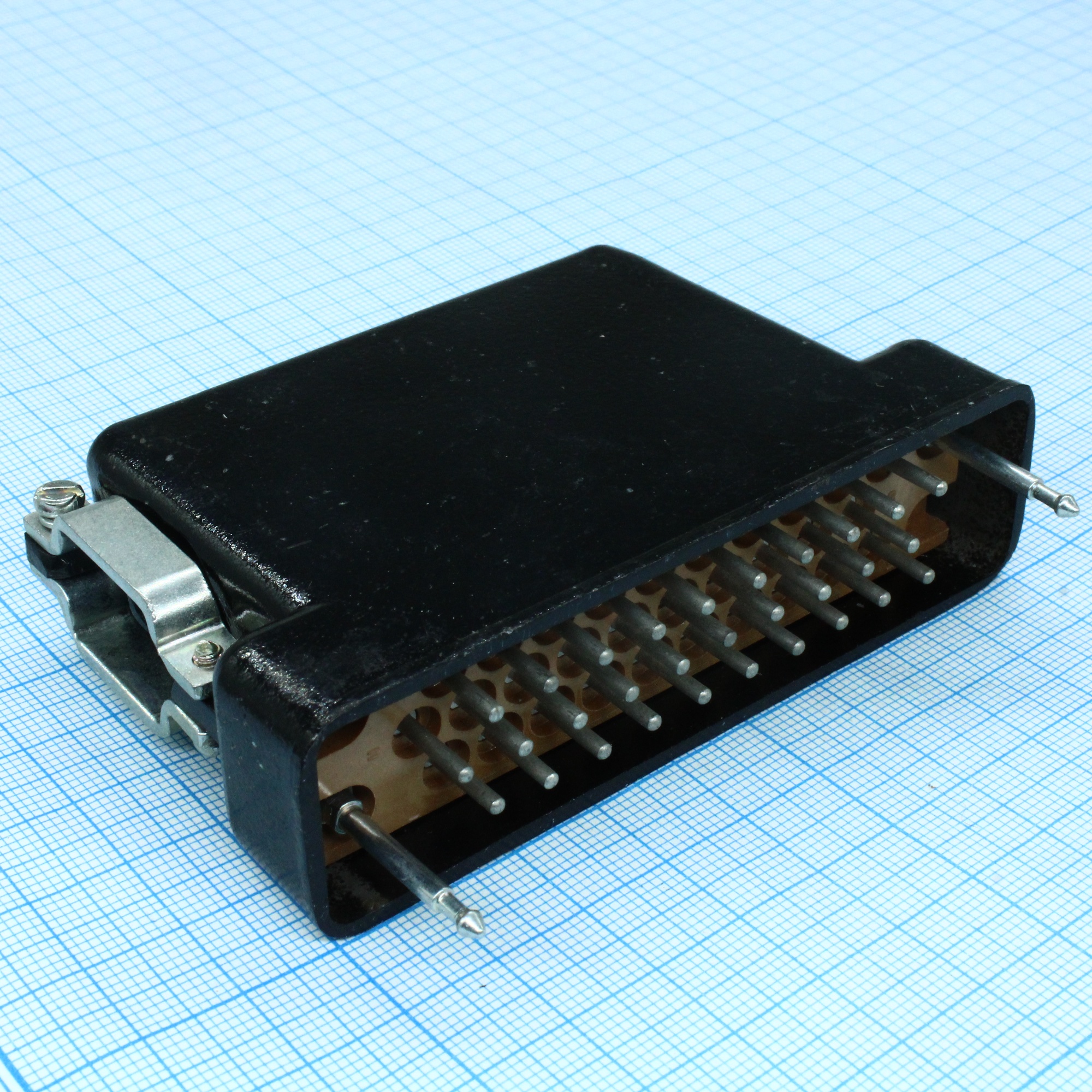 РП10-30 ЛУ-О вилка с/к - Соединитель  низкочастотный, прямоугольный, внутреннего монтажа