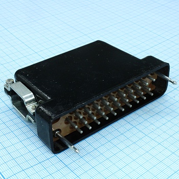 РП10-30 ЛУ-О вилка с/к - Соединитель  низкочастотный, прямоугольный, внутреннего монтажа