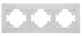 Рамка 3-м Bravo бел. С1030-001