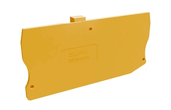 Торцевая крышка TP10-3-OG-EA - Торцевая крышка для клемм TP10-3-..., цвет: оранжевый