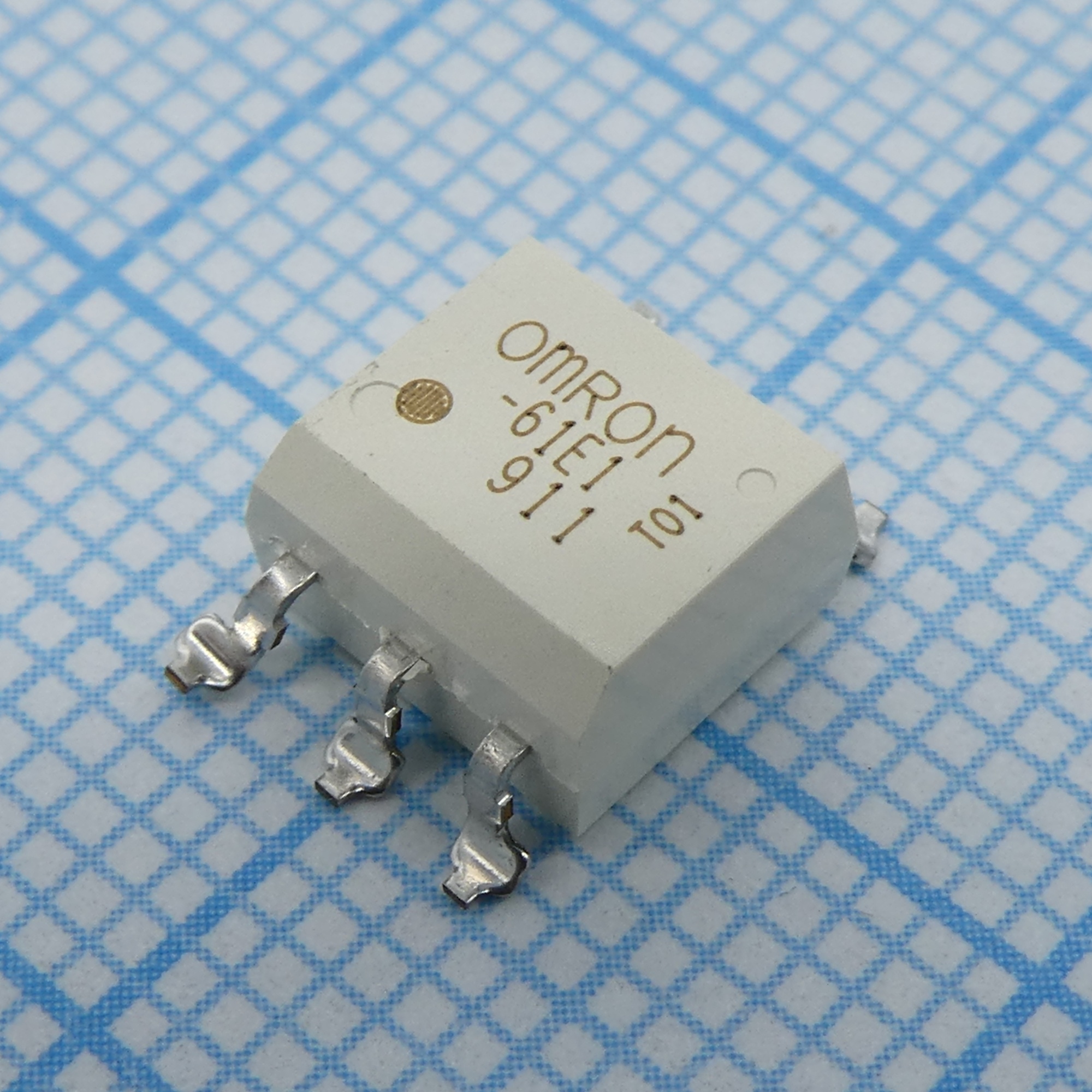 G3VM-61E1 - МОП-транзисторное реле, 60В AC, 500мА, 2Ом, SPST-NO
