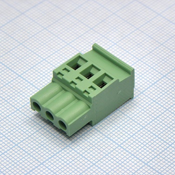 2EDGKB-5.08-03P-14-00A(H) - Разъемный клеммный блок, 3 контакта. Серия 2EDGKB-5.08