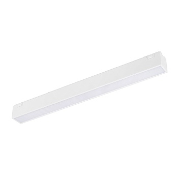 Светильник MAG-VIBE-FLAT-L293-12W Day4000-MIX (WH, 100 deg, 48V, TUYA Zigbee) 045019 - Светильник для магнитных треков MAG-VIBE с управлением TUYA Zigbee и изменяемой цветовой температурой. Мощность 12 Вт, св. поток 880-920 лм, 73-77 лм/Вт, изменяемая цве