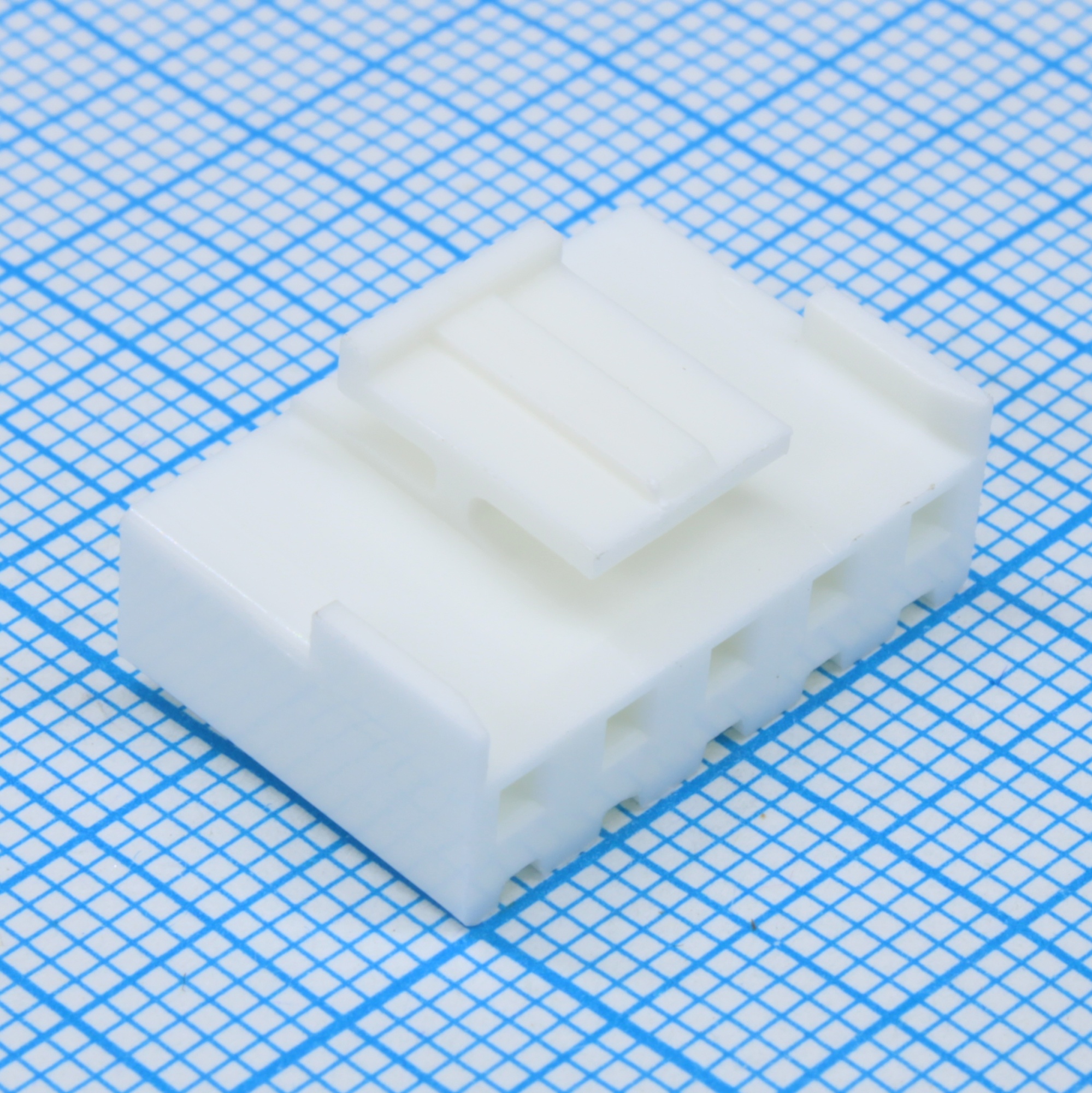 I-DS1073-SCW005 - Корпус разъема однорядный (розетка) на кабель 5 контактов шаг 3.96мм