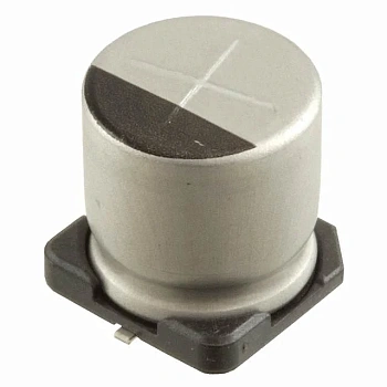 UCD1V331MNL1GS - Конденсатор алюминиевый электролитический 330мкФ 35В ±20% (10х10мм) для поверхностного монтажа 850мА 5000час 105°С автомобильного применения лента на катушке