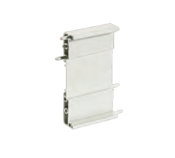 Корпус WEB 1002: 01.001.6753.0 - Промежуточная часть корпуса для РЭА, ширина: 44,8 мм , пластик, цвет: серый, серия wiebox WEB 1002