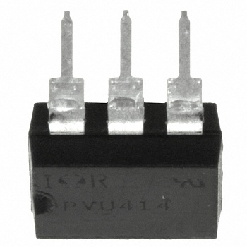 PVU414PBF - Опто твердотельное реле, MOSFET, двухполярное, нормально разомкнутое 0-400В 140мА AC/DC