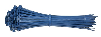gws196337 - Хомуты нейлоновые, 140х3.6 мм, цвет – синий, 100 шт/упак