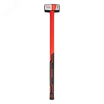 Кувалда с фибергласовой обрезиненной рукояткой 4000г 12-8134