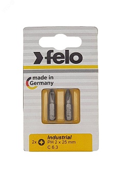Бита крестовая Industrial PH 2х25 (блист.2шт) 02202036