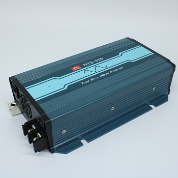 NTS-450-248EU - DC-AC, 450Вт, Рпик=675Вт, Uвх=40…66В DC, Uвых=220В АС, КГИ<3%, КПД 93%, изоляция 3000В AC, в кожухе 210х130х55мм, вес 1.3кг, -25…+70°С