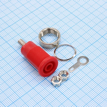 24.301.1 - Гнездо приборное, красное