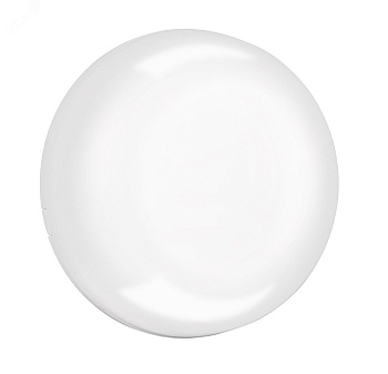 Светильник светодиодный ДБП-12w 4000К 900Лм IP54 круглый пластиковый белый 19473