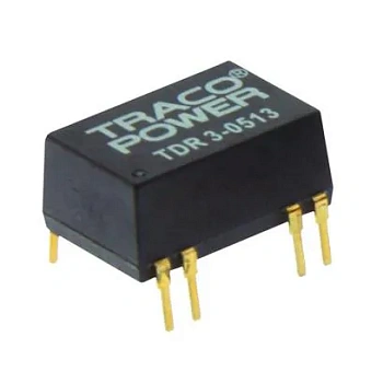 TDR 3-0511 - Преобразователь DC/DC на печатную плату вход 5В выход 5В 0.6A 3Вт 7-Pin DIP