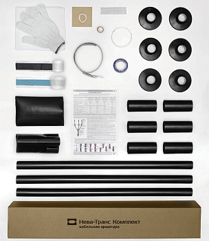 Муфта кабельная концевая 10КНТп-3х(70-120)без наконечников 22020023