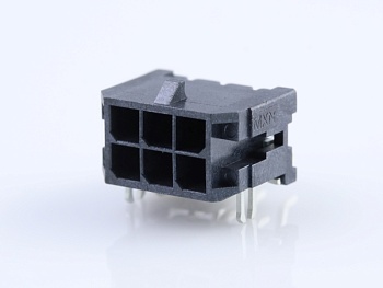 430450606 - Разъем штыревой двухрядный угловой на плату