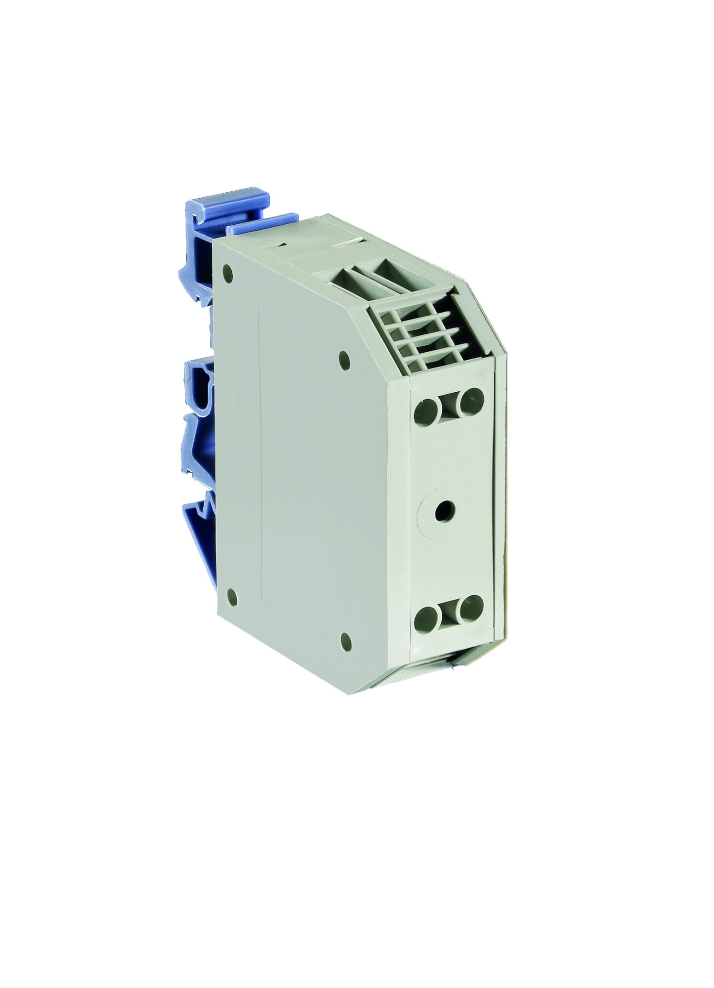 Корпус WEG: 57.801.0053.0 - Пустой корпус с U-образной опорой, габариты, Ш х Г х В (мм): 20 x 70,5 x 58 , пластик, цвет: серый, серия wiebox WEG 1