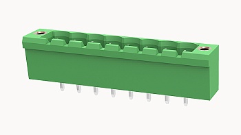 2EDGVM-5.0-08P-14-100A(H) - Разъемный клеммный блок на плату, 8 контактов. Серия 2EDGVM-5.0
