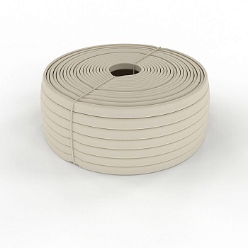 Трубка ТВ-40 ПВХ d9мм "кембрик" (м) 49-5009 - цвет белый, применяется для электроизоляции и маркировки проводов, цена за 1м